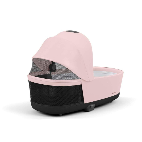 Коляска 2 в 1 Cybex Priam 4 цвет Peach Pink шасси Matt Black