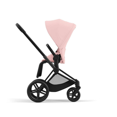 Коляска 2 в 1 Cybex Priam 4 цвет Peach Pink шасси Matt Black