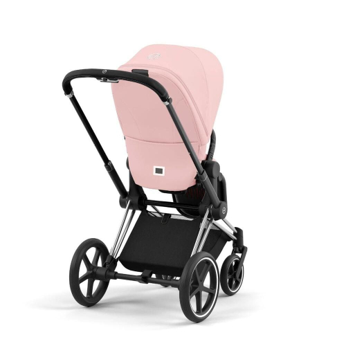 Коляска 2 в 1 Cybex Priam 4 цвет Peach Pink шасси Chrome с черными деталями