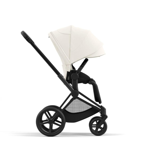 Коляска 2 в 1 Cybex Priam 4 цвет Off White шасси Matt Black