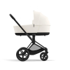 Коляска 2 в 1 Cybex Priam 4 цвет Off White шасси Matt Black