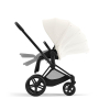 Коляска 2 в 1 Cybex Priam 4 цвет Off White шасси Matt Black