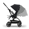 Прогулочная коляска Cybex Eezy S Twist+2 цвет Magic Black шасси Black