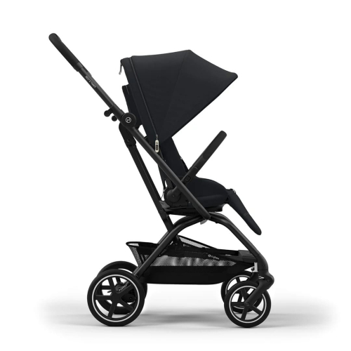 Прогулочная коляска Cybex Eezy S Twist+2 цвет Magic Black шасси Black