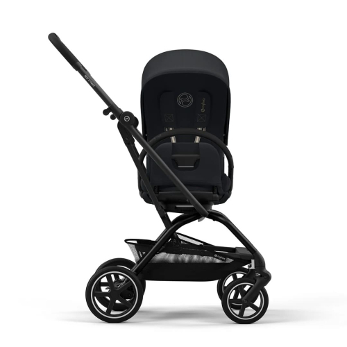 Прогулочная коляска Cybex Eezy S Twist+2 цвет Magic Black шасси Black