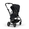 Прогулочная коляска Cybex Eezy S Twist+2 цвет Magic Black шасси Black