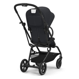 Прогулочная коляска Cybex Eezy S Twist+2 цвет Magic Black шасси Black