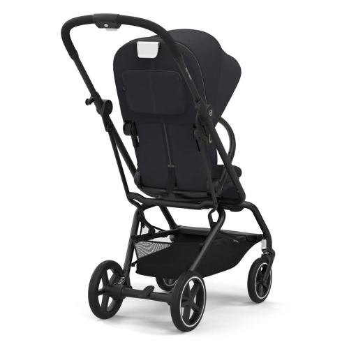 Прогулочная коляска Cybex Eezy S Twist+2 цвет Magic Black шасси Black