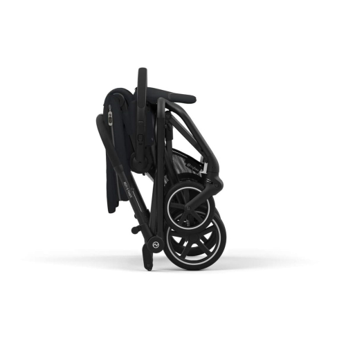 Прогулочная коляска Cybex Eezy S Twist+2 цвет Magic Black шасси Black