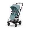 Прогулочная коляска Cybex Eezy S Twist+2 цвет Stormy Blue шасси Taupe