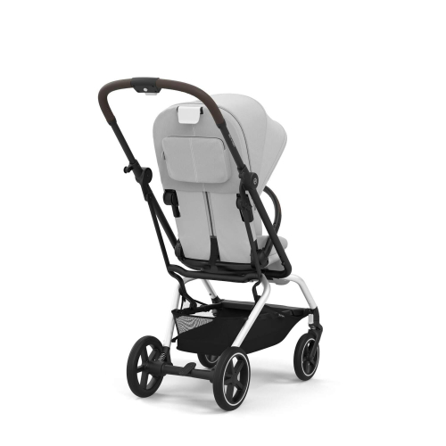 Прогулочная коляска Cybex Eezy S Twist+2 цвет Fog Grey шасси Silver