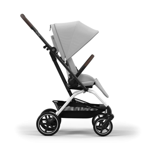 Прогулочная коляска Cybex Eezy S Twist+2 цвет Fog Grey шасси Silver