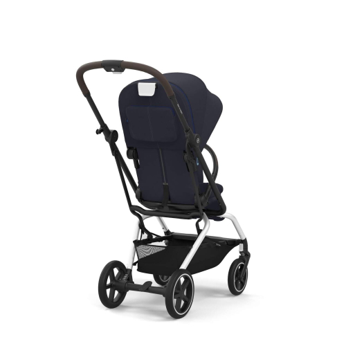 Прогулочная коляска Cybex Eezy S Twist+2 цвет Dark Blue шасси Silver