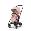 Прогулочная коляска Cybex Eezy S Twist+2 цвет Candy Pink шасси Black