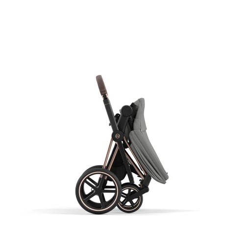 Прогулочная коляска Cybex Priam цвет Mirage Grey шасси Rosegold