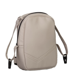 Коляска 2 в 1 Indigo MIO ECO 04 (черная кожа+св.бежевая кожа)