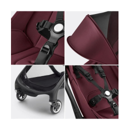 Прогулочная коляска Bugaboo Butterfly Dark Cherry с бампером