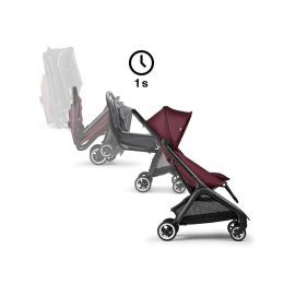 Прогулочная коляска Bugaboo Butterfly Dark Cherry с бампером