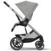 Прогулочная коляска Cybex Balios S Lux 2025 Stone Grey шасси Silver