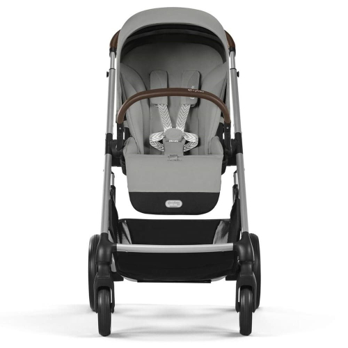 Прогулочная коляска Cybex Balios S Lux 2025 Stone Grey шасси Silver