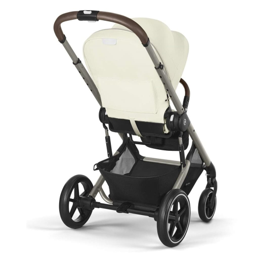 Прогулочная коляска Cybex Balios S Lux 2025 Seashell Beige шасси Taupe