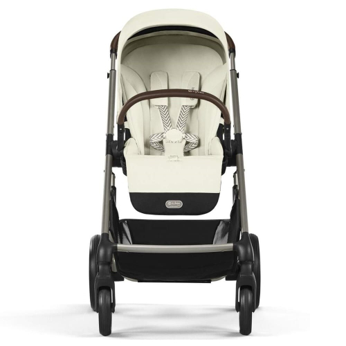 Прогулочная коляска Cybex Balios S Lux 2025 Seashell Beige шасси Taupe