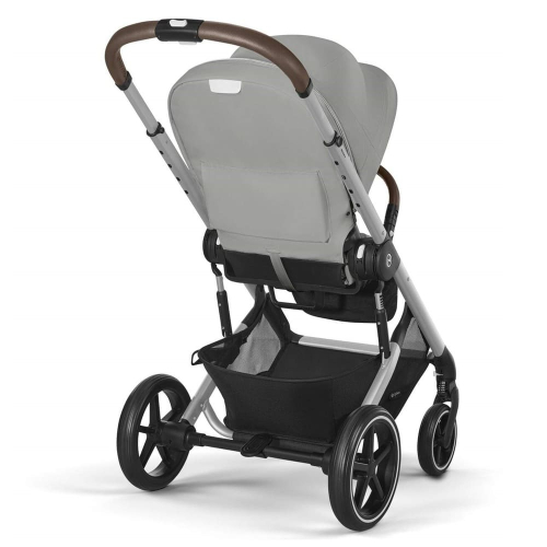 Коляска 2 в 1 Cybex Balios S Lux 2025 Stone Grey шасси Silver