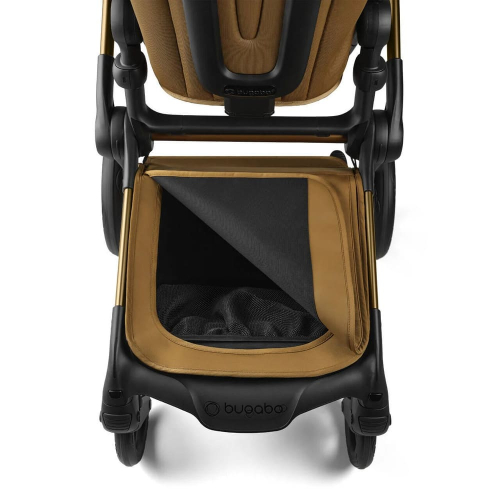 Коляска 2 в 1 Bugaboo Fox 5 NOIR Limited Edition цвет Amber Glow