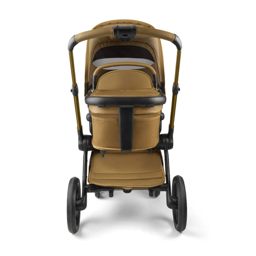 Коляска 2 в 1 Bugaboo Fox 5 NOIR Limited Edition цвет Amber Glow