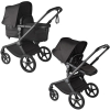 Коляска 2 в 1 Bugaboo Fox 5 NOIR Limited Edition цвет Black Moonlight