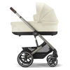 Коляска 3 в 1 Cybex Balios S Lux 2025 цвет Seashell Beige шасси Taupe