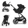 Коляска 3 в 1 Cybex Balios S Lux 2025 цвет Moon Black + Автокресло Aton B2