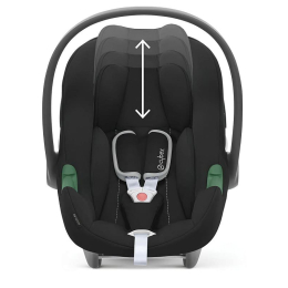 Коляска 3 в 1 Cybex Balios S Lux 2025 цвет Moon Black + Автокресло Aton B2