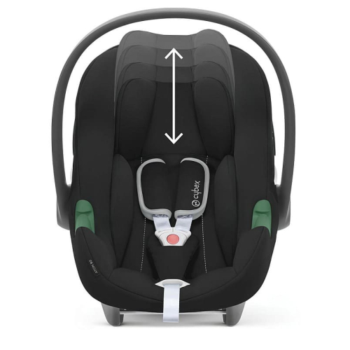 Коляска 3 в 1 Cybex Balios S Lux 2025 цвет Moon Black шасси Black