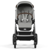 Коляска 3 в 1 Cybex Balios S Lux 2025 цвет Stone Grey шасси Silver