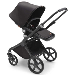 Коляска 2 в 1 Bugaboo Fox Cub Midnight Black (Черный)
