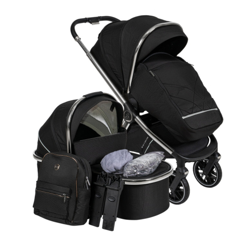 Коляска 3 в 1 Sevillababy Tinum Black черный