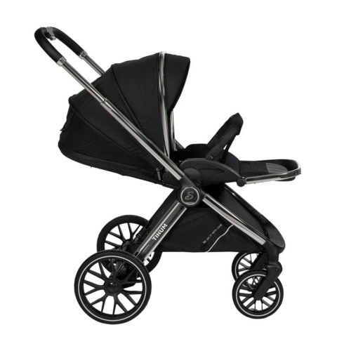 Коляска 3 в 1 Sevillababy Tinum Black черный