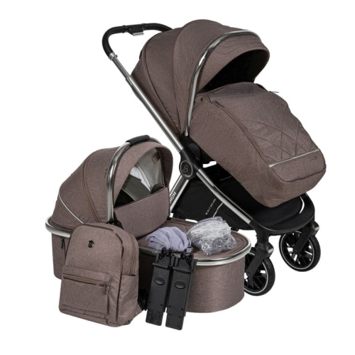 Коляска 2 в 1 Sevillababy Tinum Brown (коричневый)