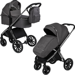 Коляска 2 в 1 Sevillababy Tinum Dark Grey (темно-серый)