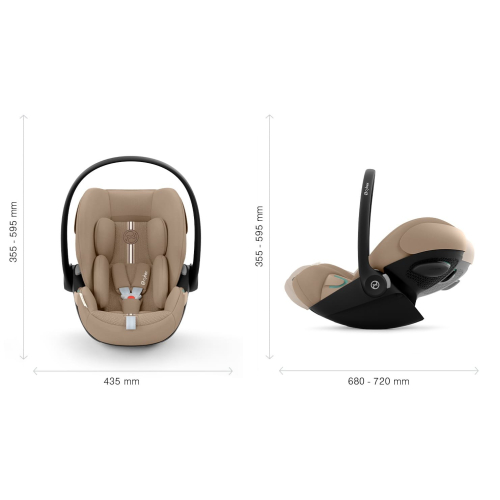 Автокресло Cybex Cloud G i-Size Almond Beige Plus (Бежевый)