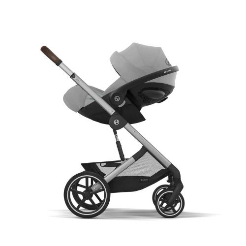 Коляска 3 в 1 Cybex Balios S Lux 2025 цвет Stone Grey + Автокресло Cloud G Plus