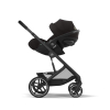 Коляска 3 в 1 Cybex Balios S Lux 2025 цвет Moon Black + Автокресло Cloud G Plus