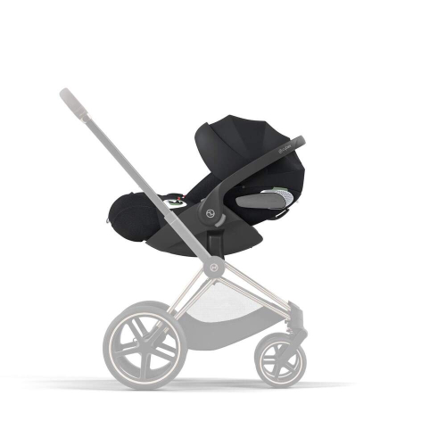 Коляска 3 в 1 Cybex Balios S Lux 2025 цвет Moon Black + Автокресло Cloud T Plus цвет Moon Black