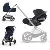 Коляска 3 в 1 Cybex Balios S Lux 2025 цвет Ocean Blue + Автокресло Cloud T (цвет на выбор)