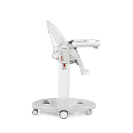 Стульчик для кормления Peg Perego Tatamia Follow Me цвет Latte (белая эко-кожа)