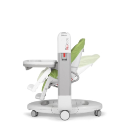 Стульчик для кормления Peg Perego Tatamia Follow Me цвет Wonder Green (зеленая ткань)