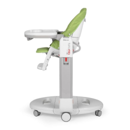 Стульчик для кормления Peg Perego Tatamia Follow Me цвет Wonder Green (зеленая ткань)