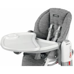 Стульчик для кормления Peg Perego Tatamia Follow Me цвет Wonder Grey (серая ткань)