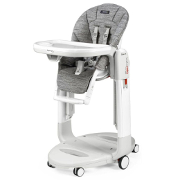 Стульчик для кормления Peg Perego Tatamia Follow Me цвет Wonder Grey (серая ткань)